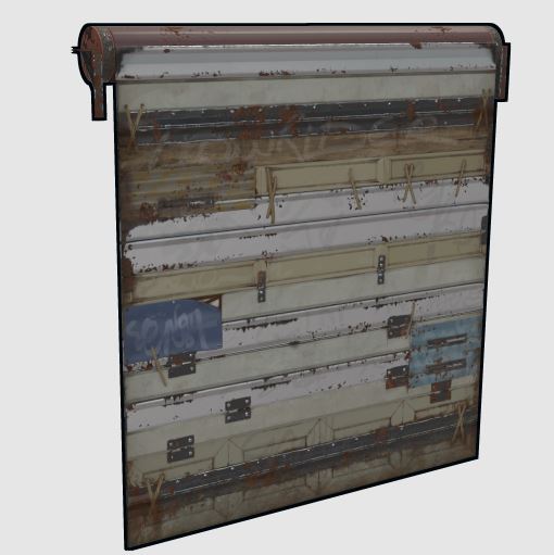 garage door rust