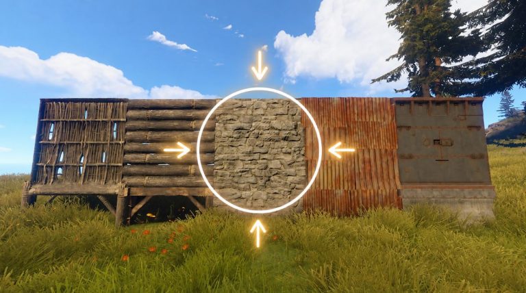 stone wall rust
