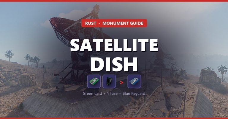 Satellite Dish Rust Guide: Array Puzzle, Blue Card & Loot