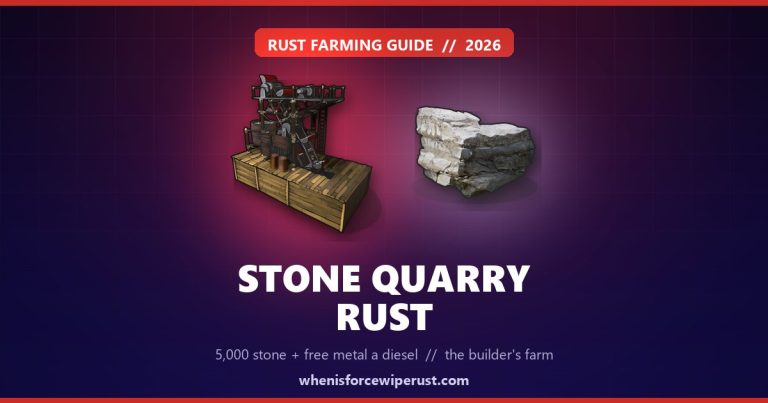Stone Quarry Rust: Rates, Metal Ore & How to Run It