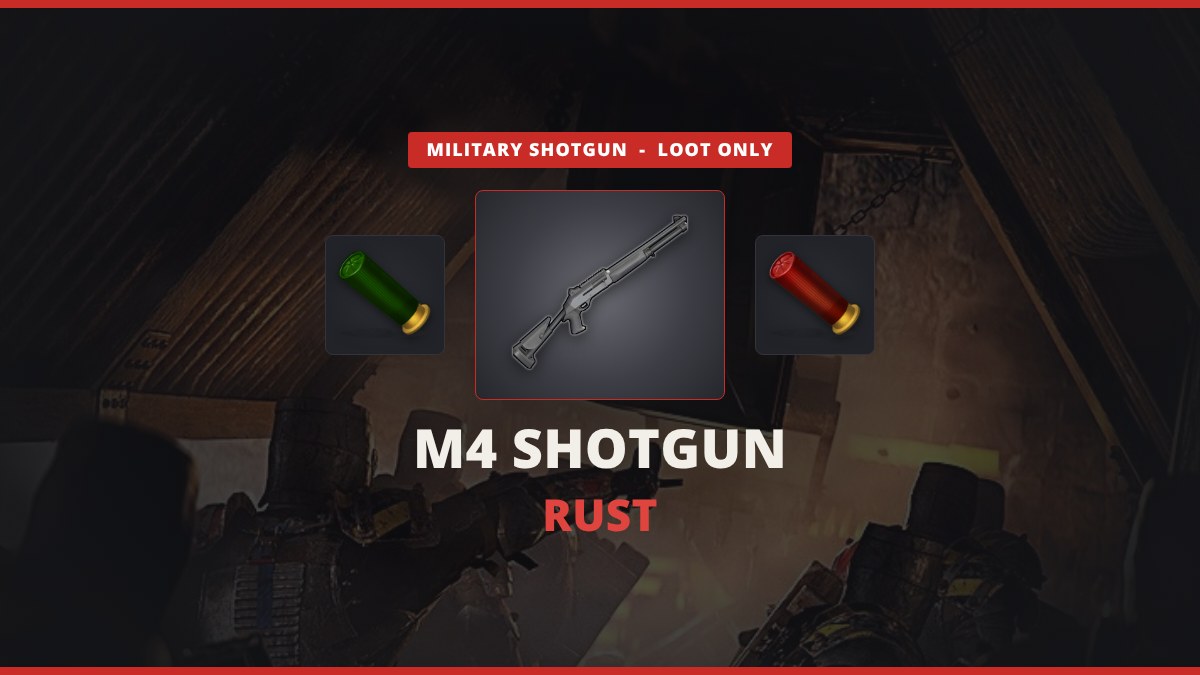 M4 Shotgun from Rust